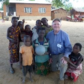 Habitat build in Malawi