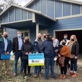 Schrader visits Silverton construction site