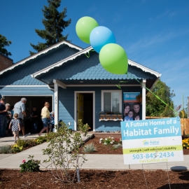 Mt Angel home dedication
