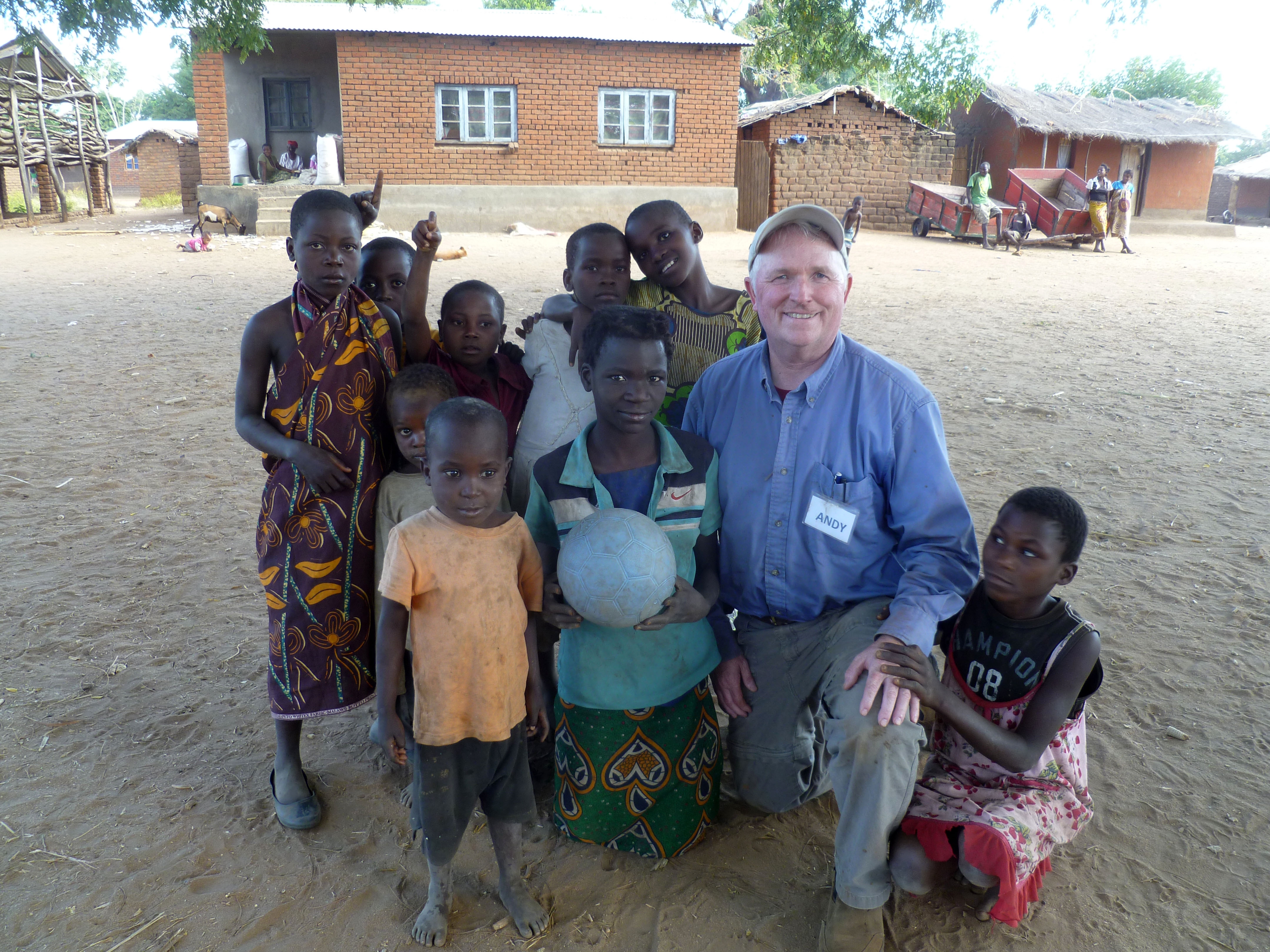 Habitat build in Malawi