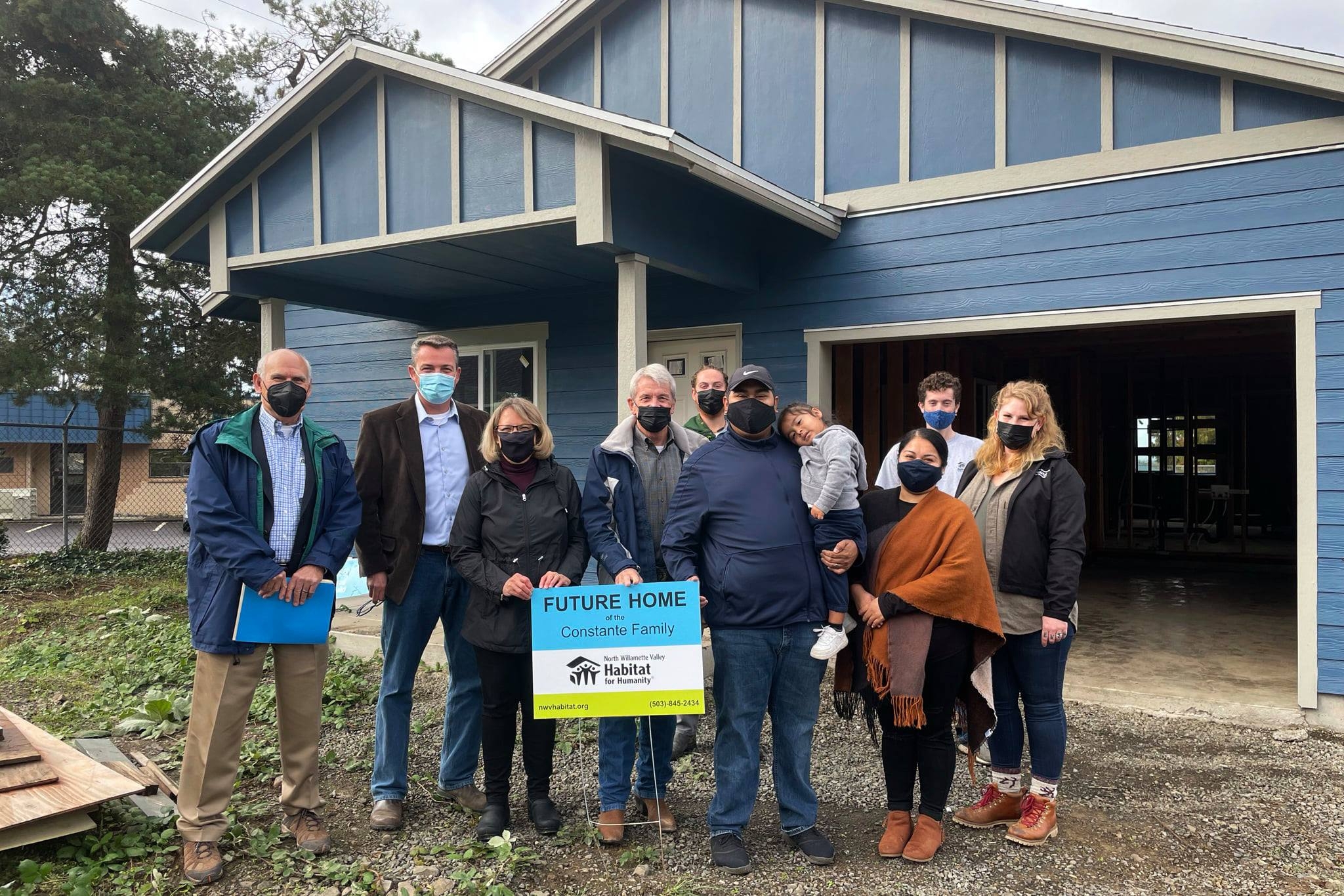 Schrader visits Silverton construction site